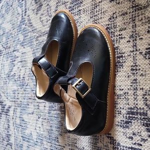 Kinderence toddler black shoes